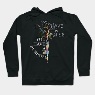 Inspirational Quotes Graphic Design Motivational Yoga Gifts Hoodie